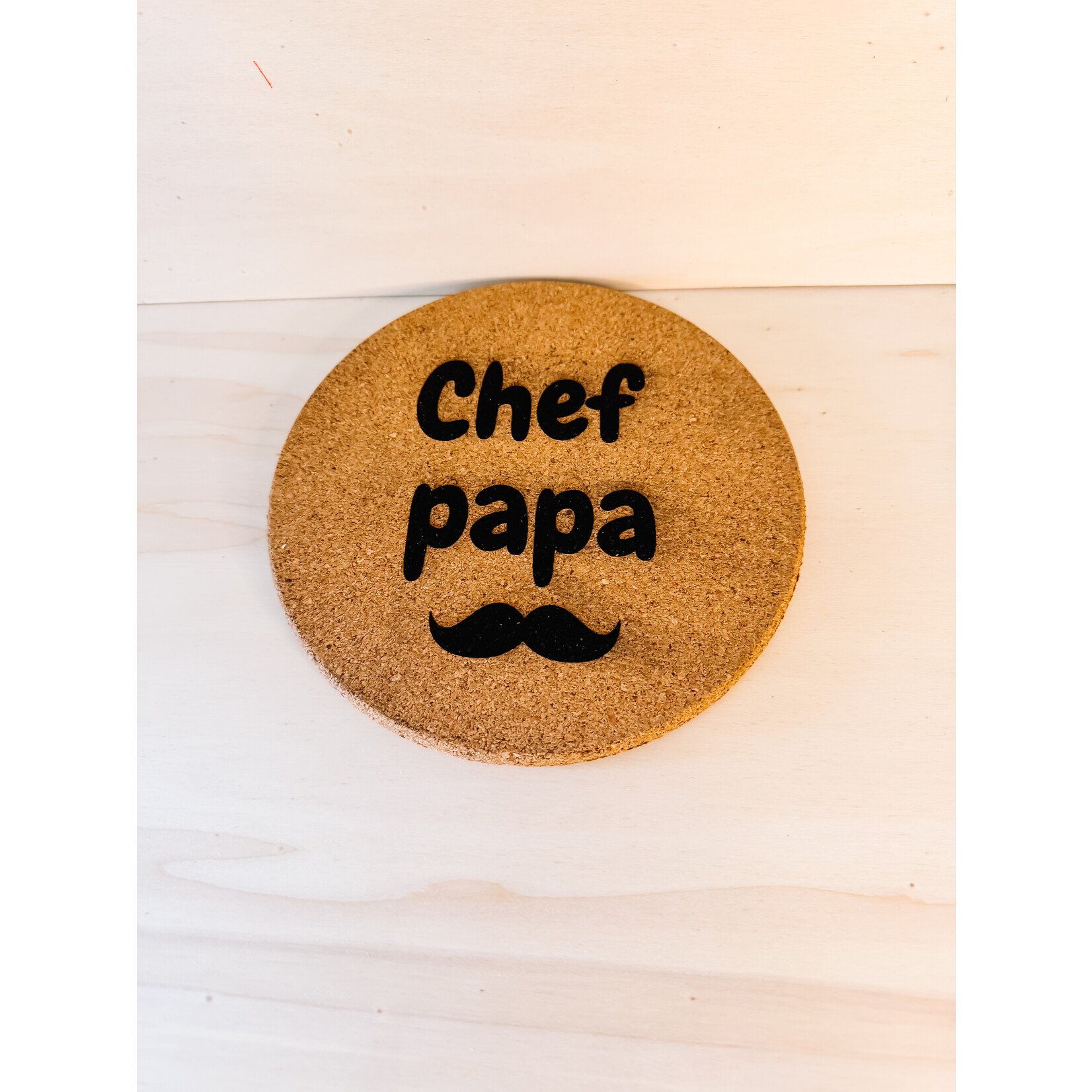 studio Imke Kurken onderzetters – Chef papa & Chef moeke editie