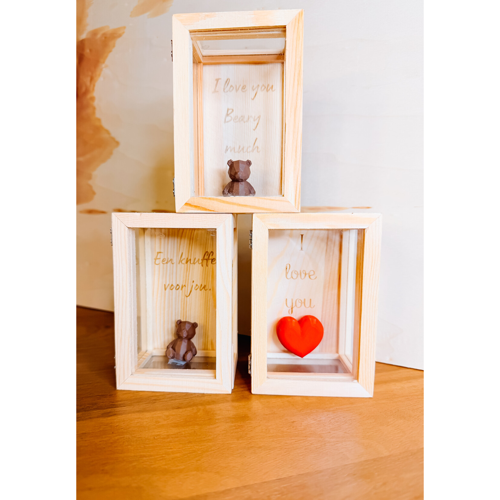 studio Imke Houten kader met gravure – persoonlijk en liefdevol cadeau