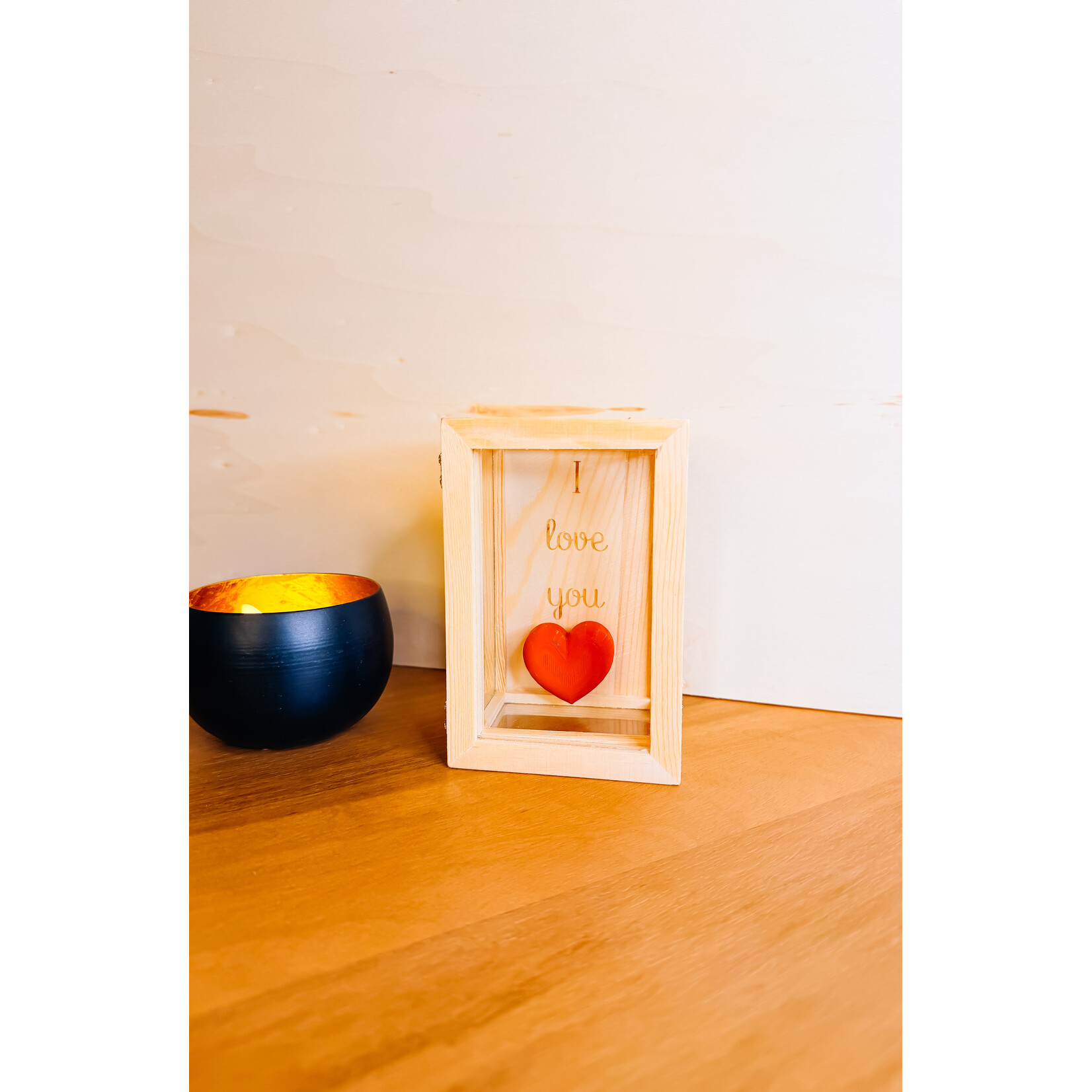 studio Imke Houten kader met gravure – persoonlijk en liefdevol cadeau