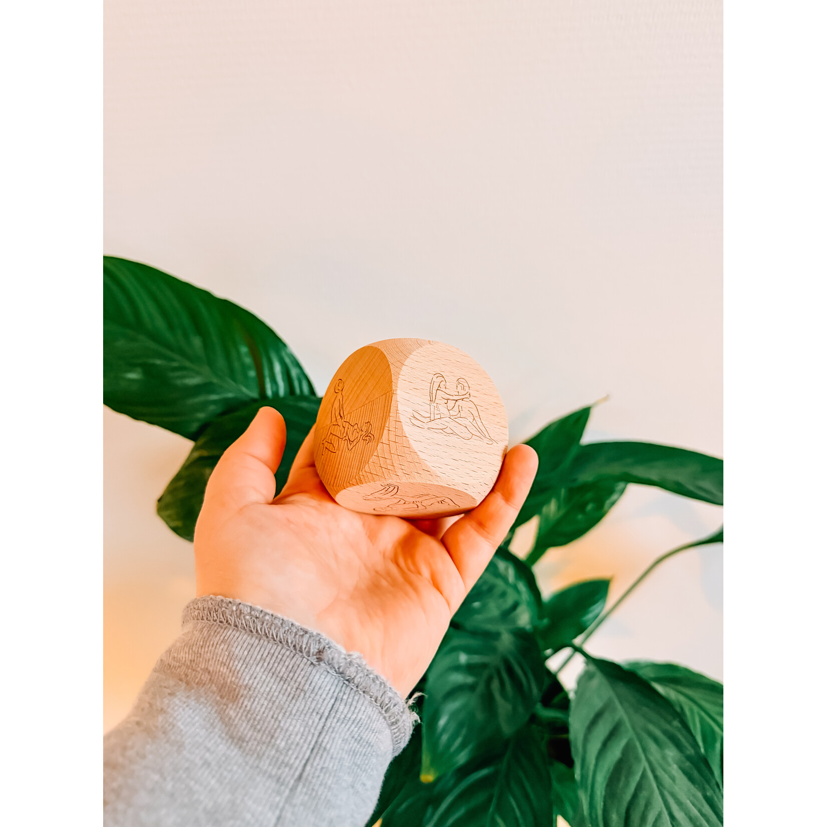 studio Imke Houten liefdes dobbelsteen – speels & intiem voor koppels