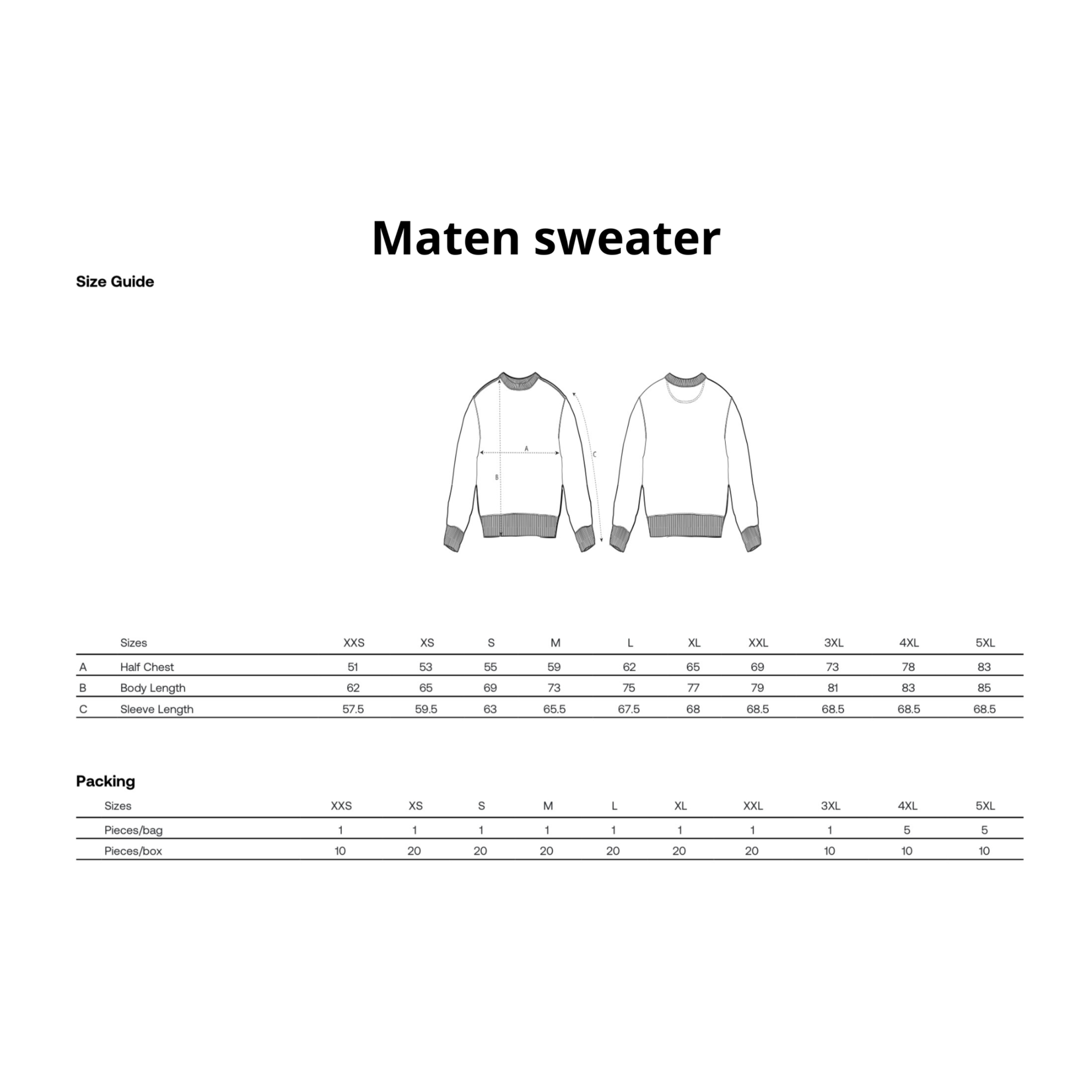 studio Imke Gepersonaliseerde sweater met geborduurde datum in Romeinse cijfers