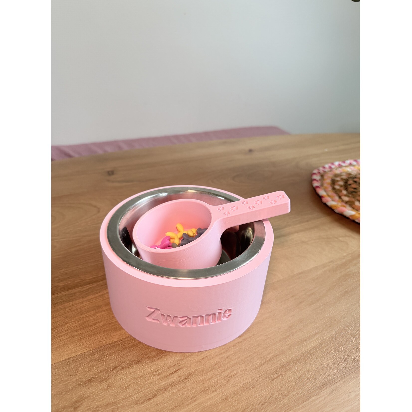 Home Set Essential – Gepersonaliseerde eetbak & schepje