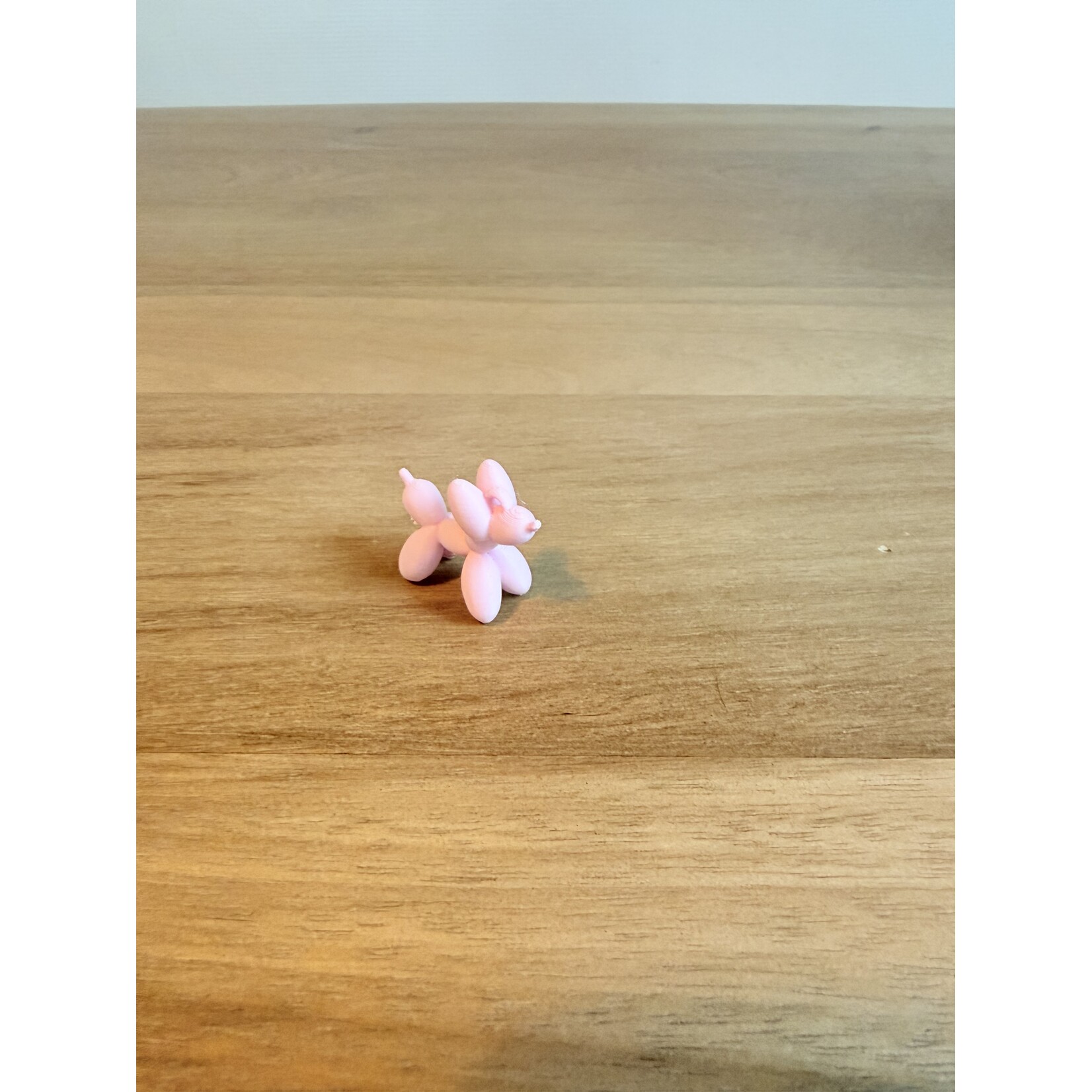 Snoeppot hond met naam  3D geprint met houten deksel