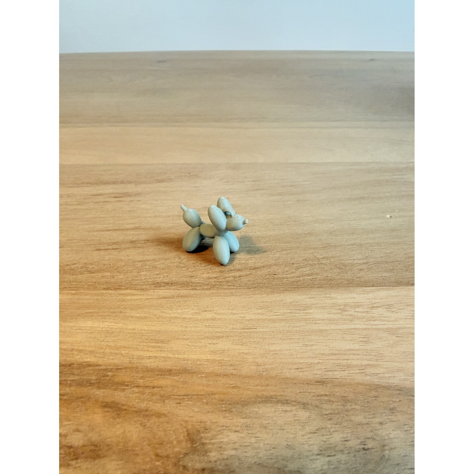 Snoeppot hond met naam  3D geprint met houten deksel