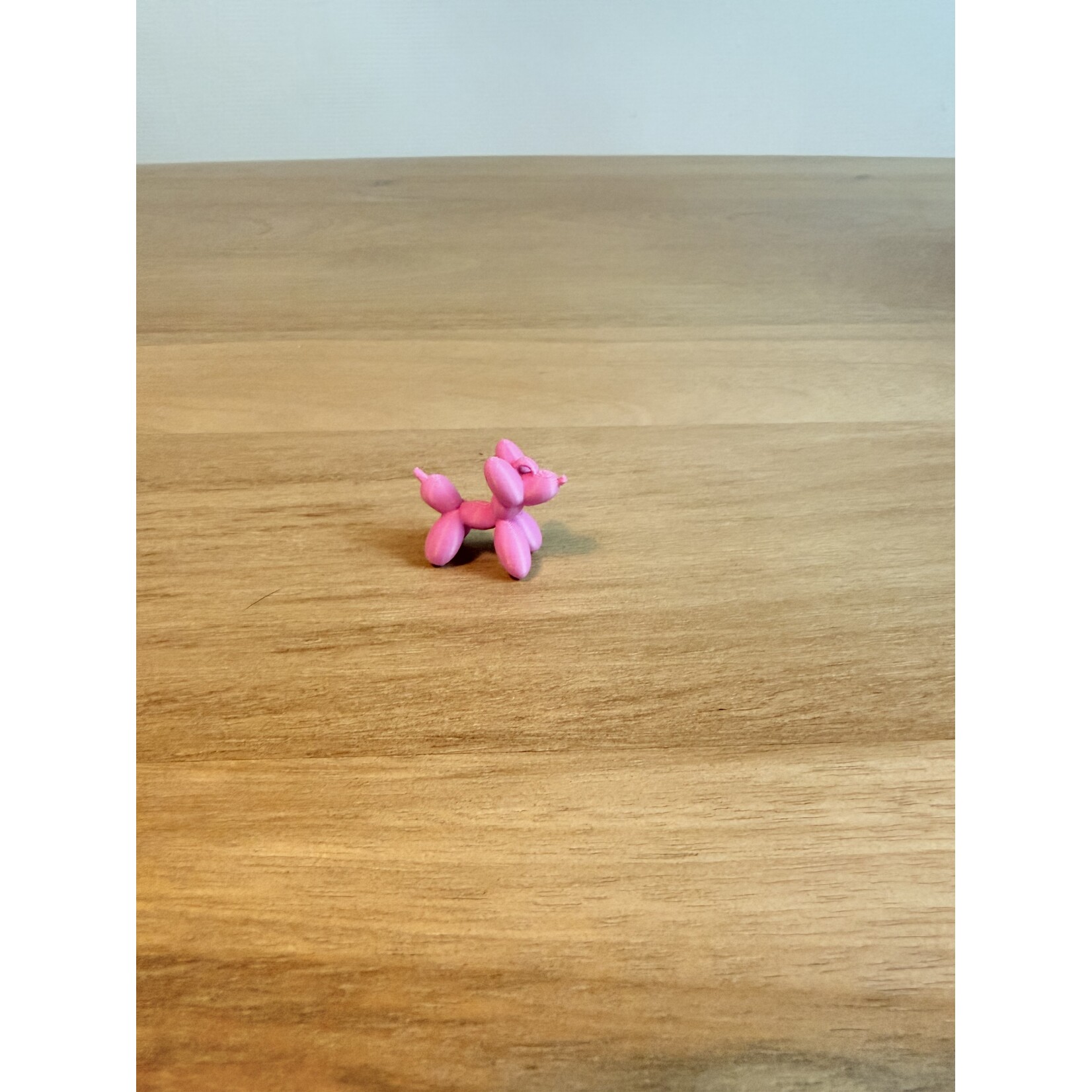 Snoeppot hond met naam  3D geprint met houten deksel