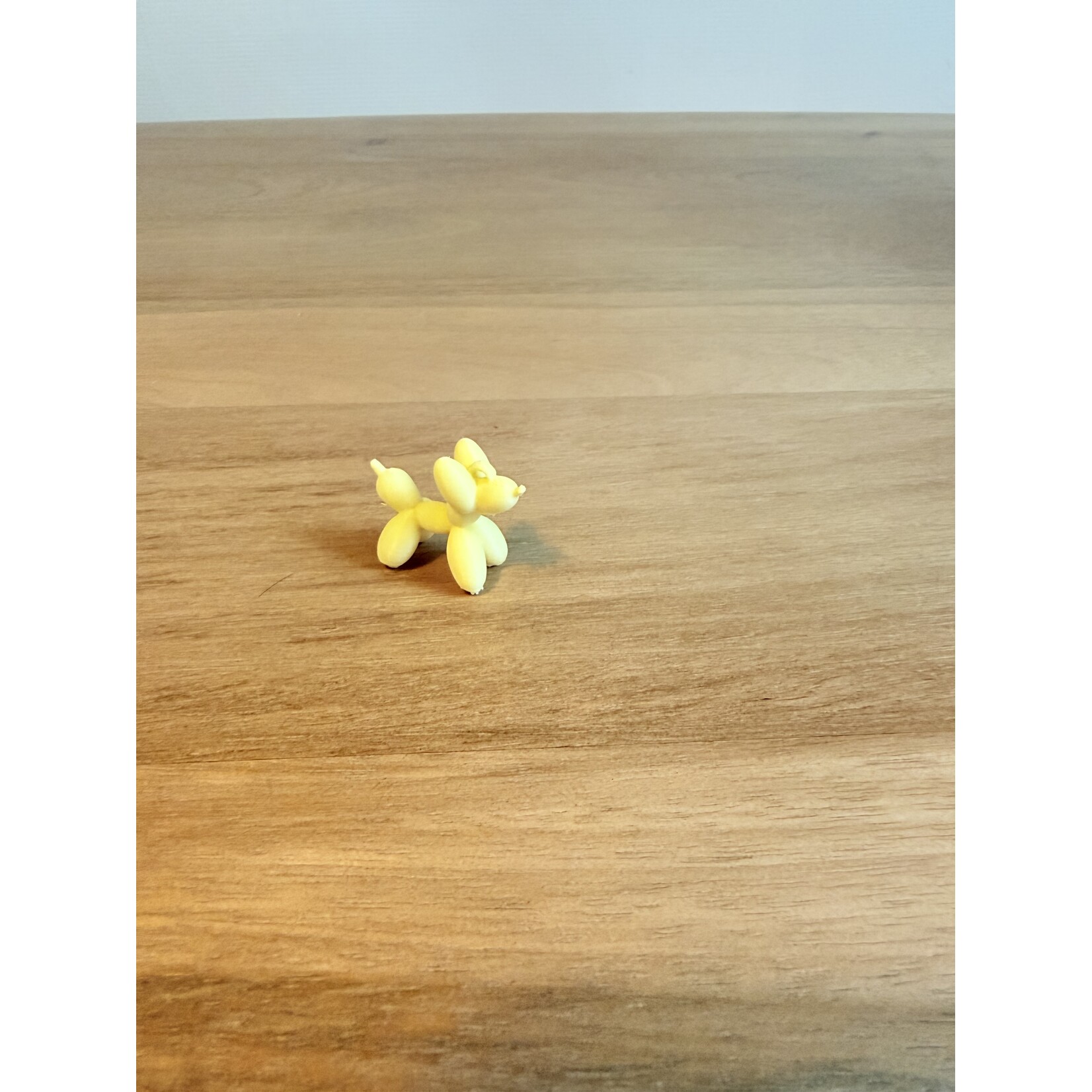 Snoeppot hond met naam  3D geprint met houten deksel