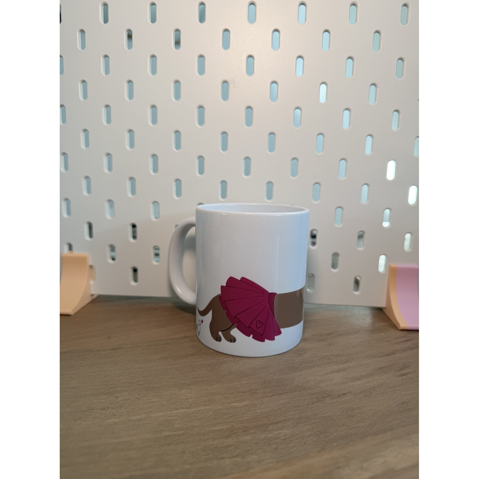 Teckel mok met design  pet of tutu |Studio Imke