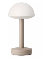 Humble Oplaadbare lamp | Humble | Bug - Beige/ Frosted