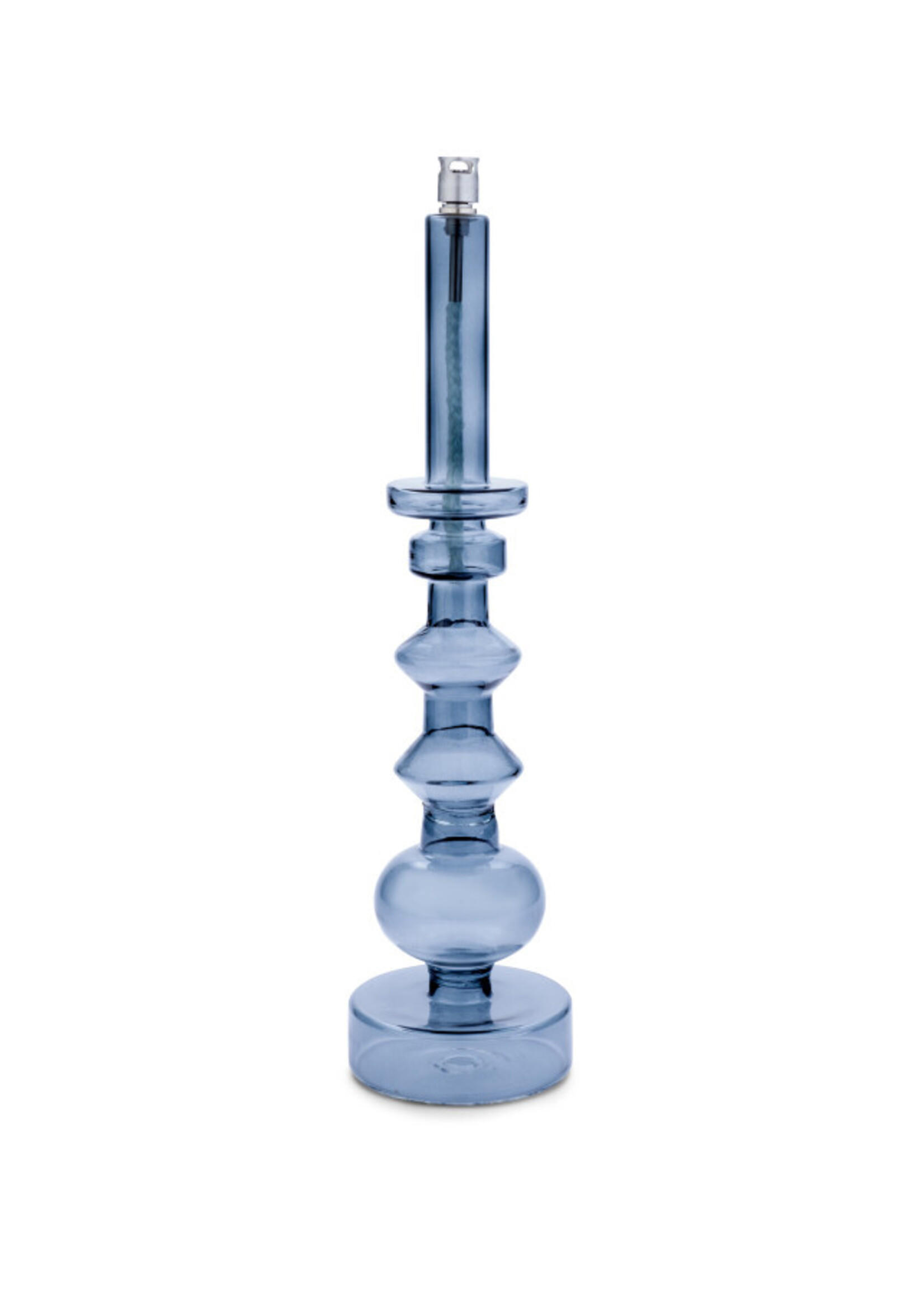 Peri Design Elegante kandelaar olielamp in smokey grey - Groot formaat