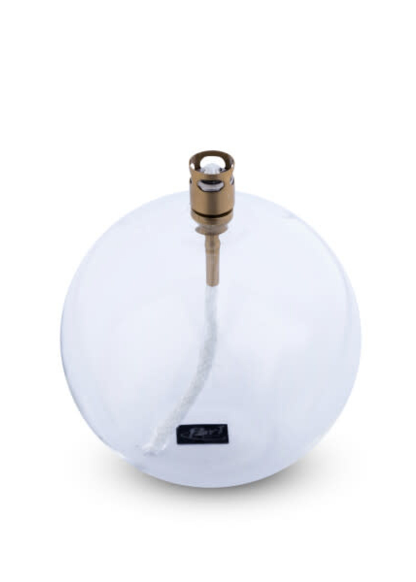 Peri living Peri Living round clear brass M olielamp – Transparant glas & messing