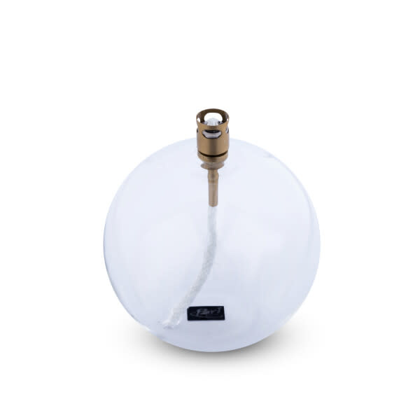 Peri living Peri Living round clear brass M olielamp – Transparant glas & messing