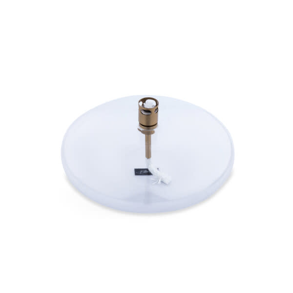 Peri living Peri Living Disc Clear Brass M olielamp – transparant glas & messing