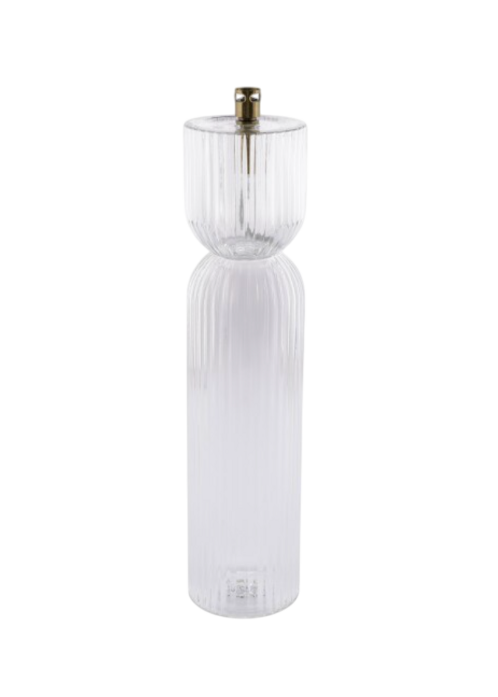Peri living Peri Living ribelle clear brass L olielamp – Transparant glas & messing