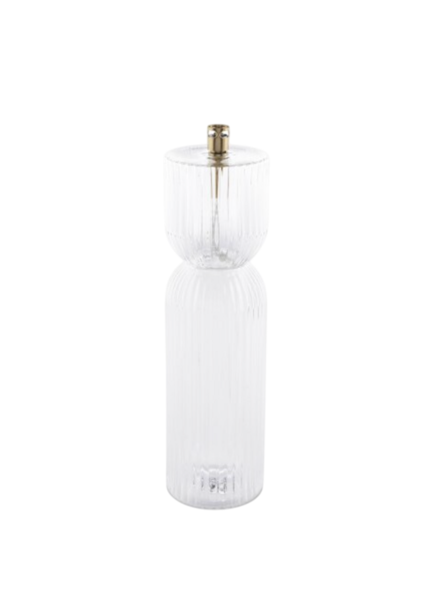 Peri living Peri Living Ribelle Clear Brass M olielamp – transparant glas & messing