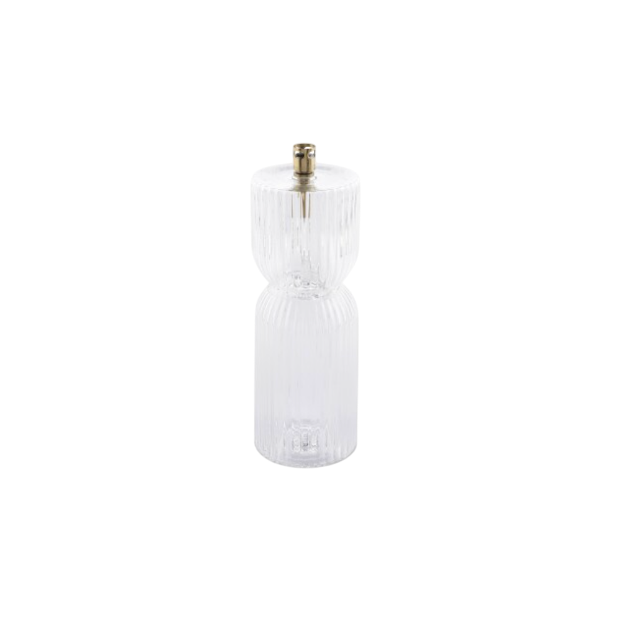 Peri living Peri Living Ribelle Clear Brass S olielamp – transparant glas & messing
