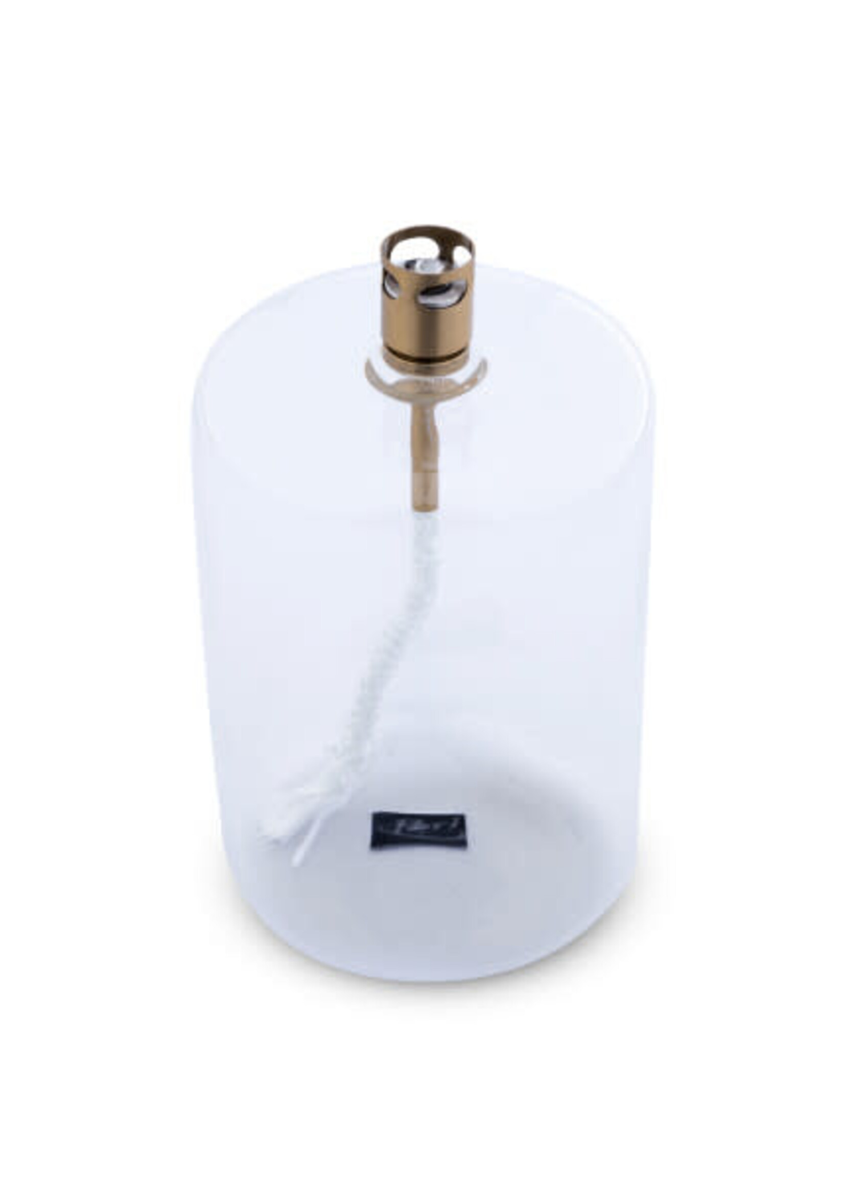 Peri living Peri Living Cylinder Clear Brass L olielamp – transparant glas & messing