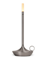 Graypants Graypants Wick Graphite draagbare design lamp