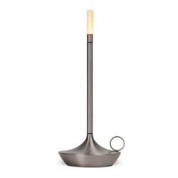 Graypants Graypants Wick Graphite draagbare design lamp