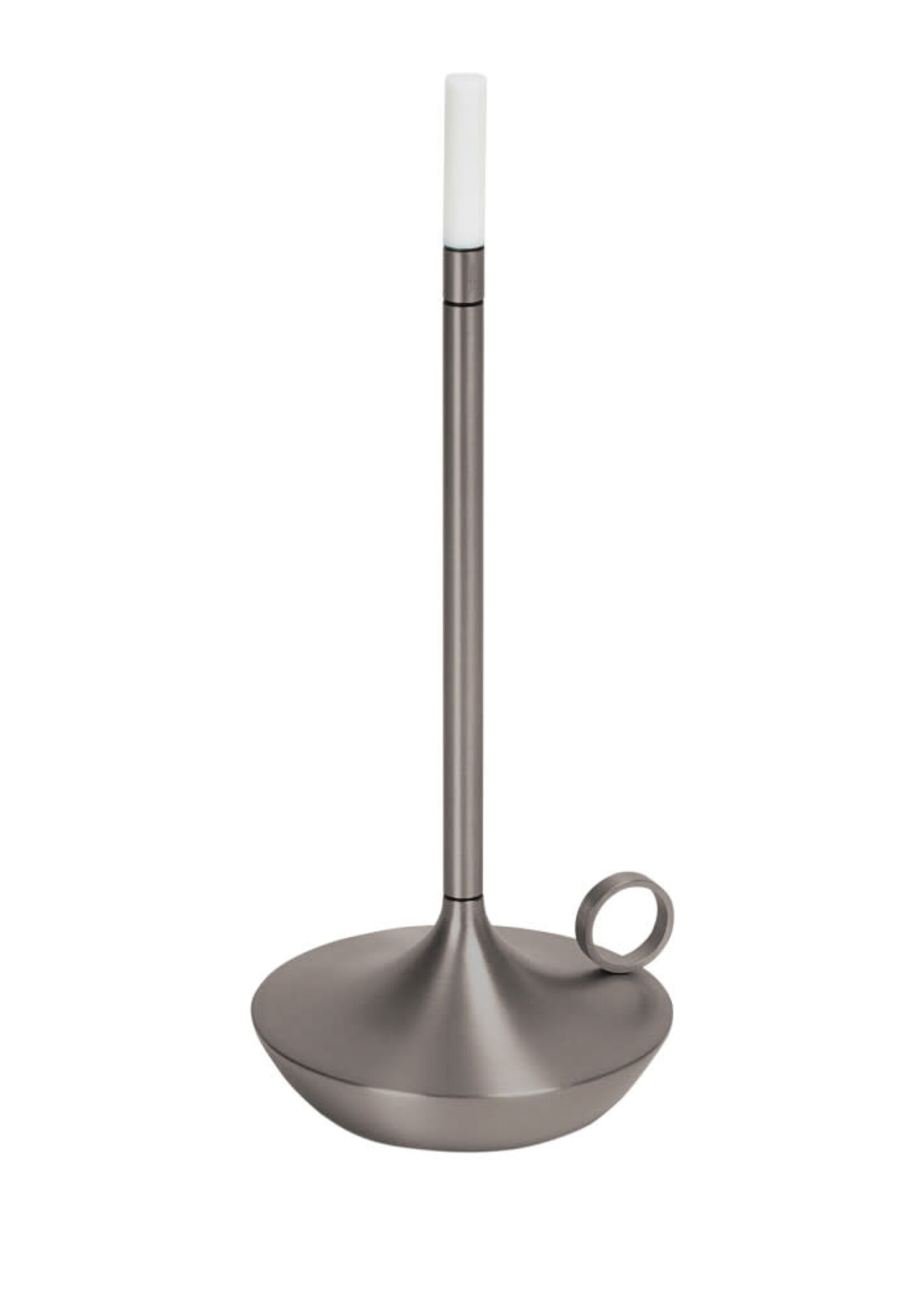 Graypants Graypants Wick Graphite | Draagbare design lamp met warme lichtbeleving en verfijnde grafietkleurige afwerking