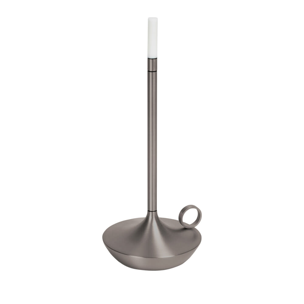 Graypants Graypants Wick Graphite | Draagbare design lamp met warme lichtbeleving en verfijnde grafietkleurige afwerking
