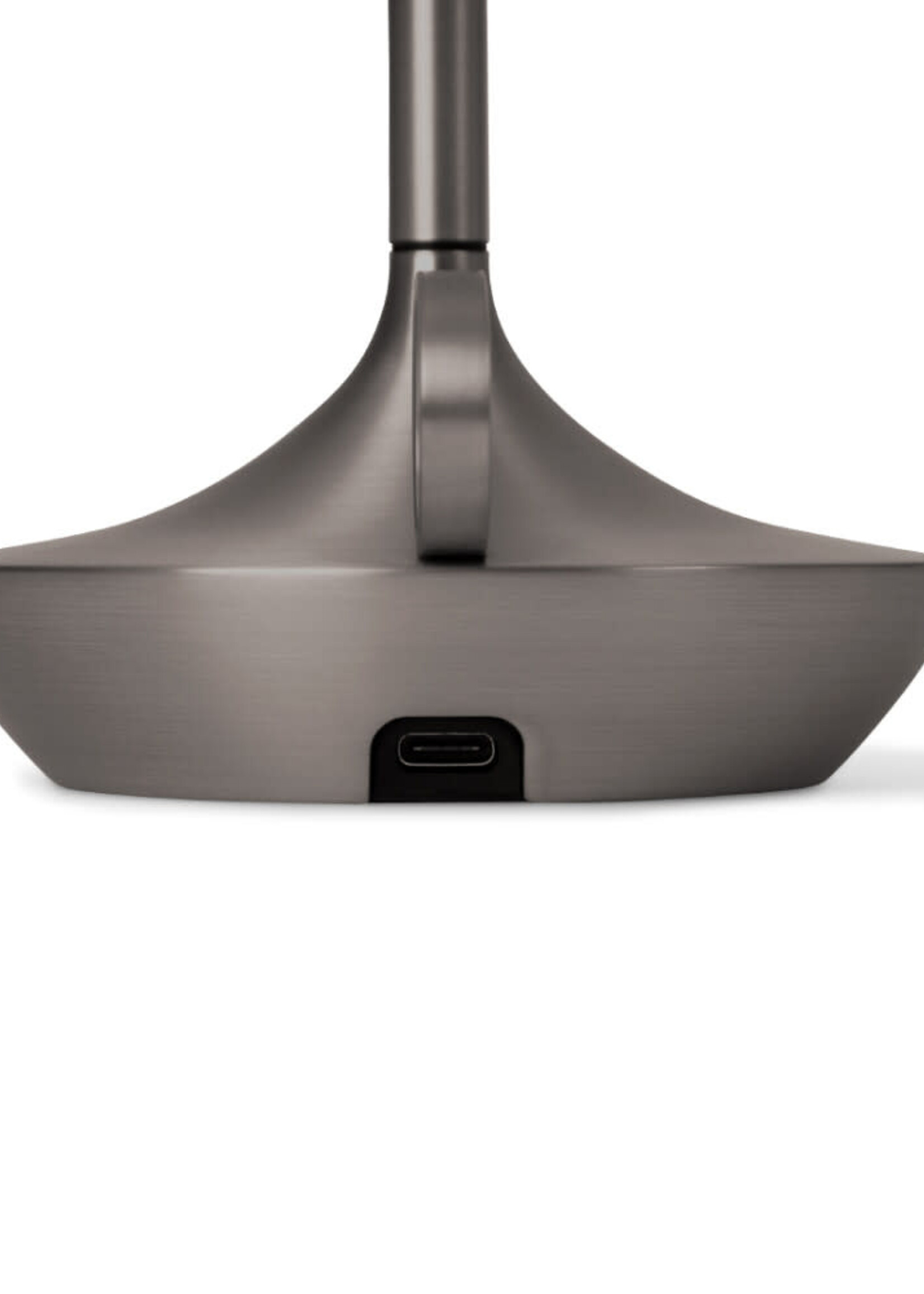 Graypants Graypants Wick Graphite | Draagbare design lamp met warme lichtbeleving en verfijnde grafietkleurige afwerking