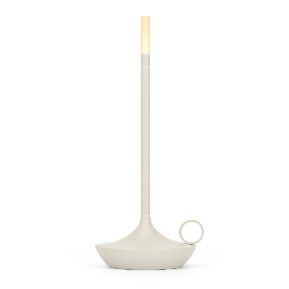 Graypants Graypants Wick Mist Gray | Draagbare design lamp met de warme sfeer van kaarslicht