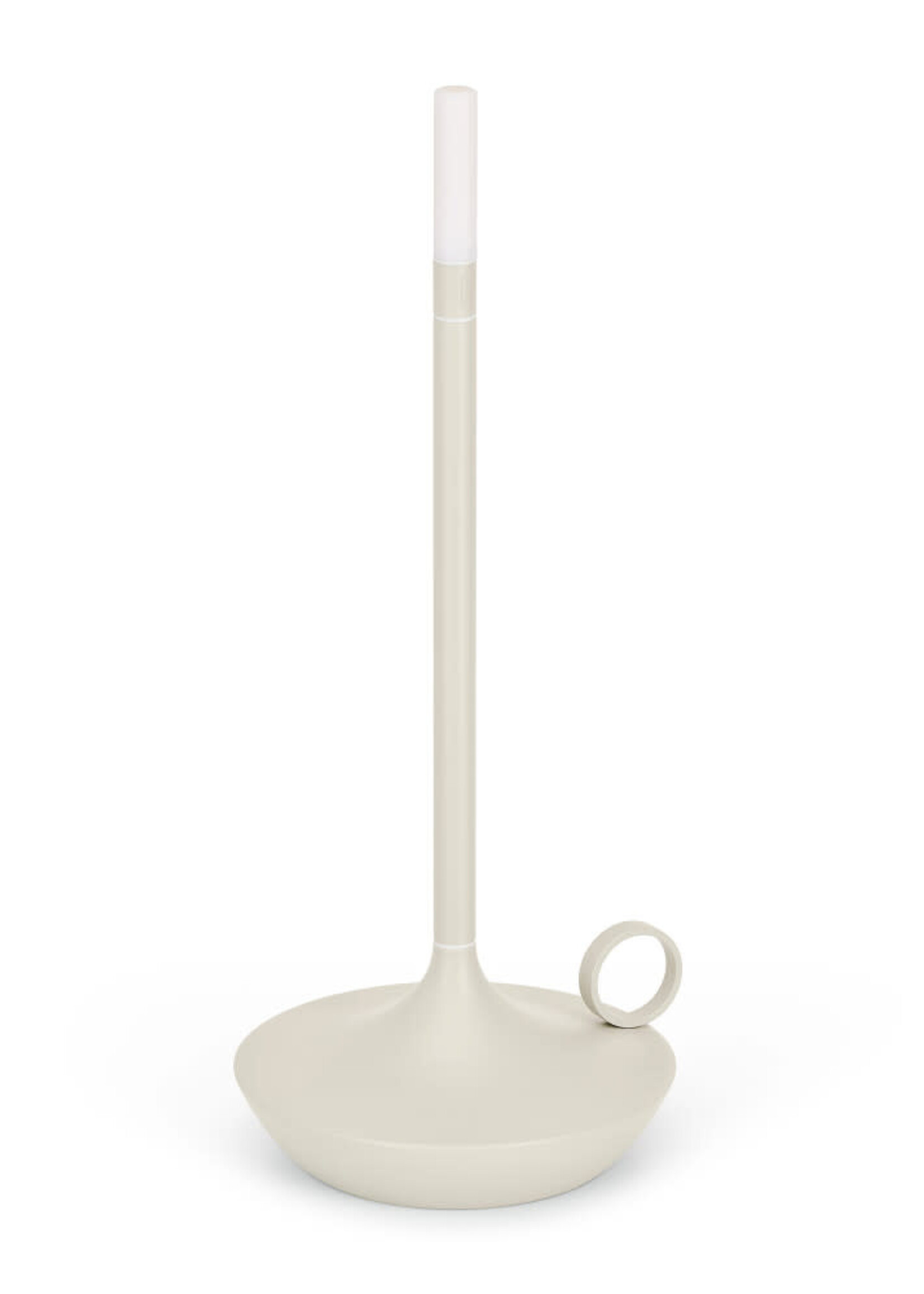 Graypants Graypants Wick Mist Gray | Draagbare design lamp met de warme sfeer van kaarslicht