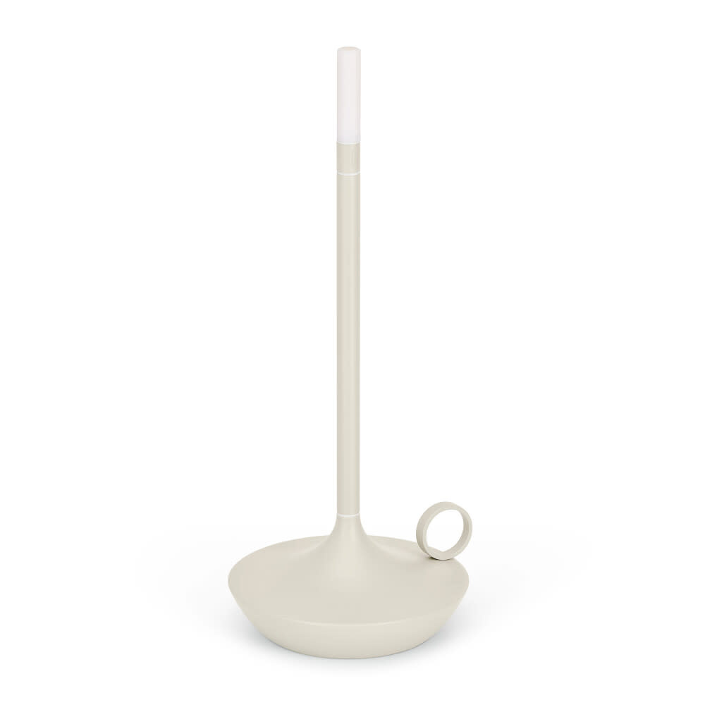 Graypants Graypants Wick Mist Gray | Draagbare design lamp met de warme sfeer van kaarslicht