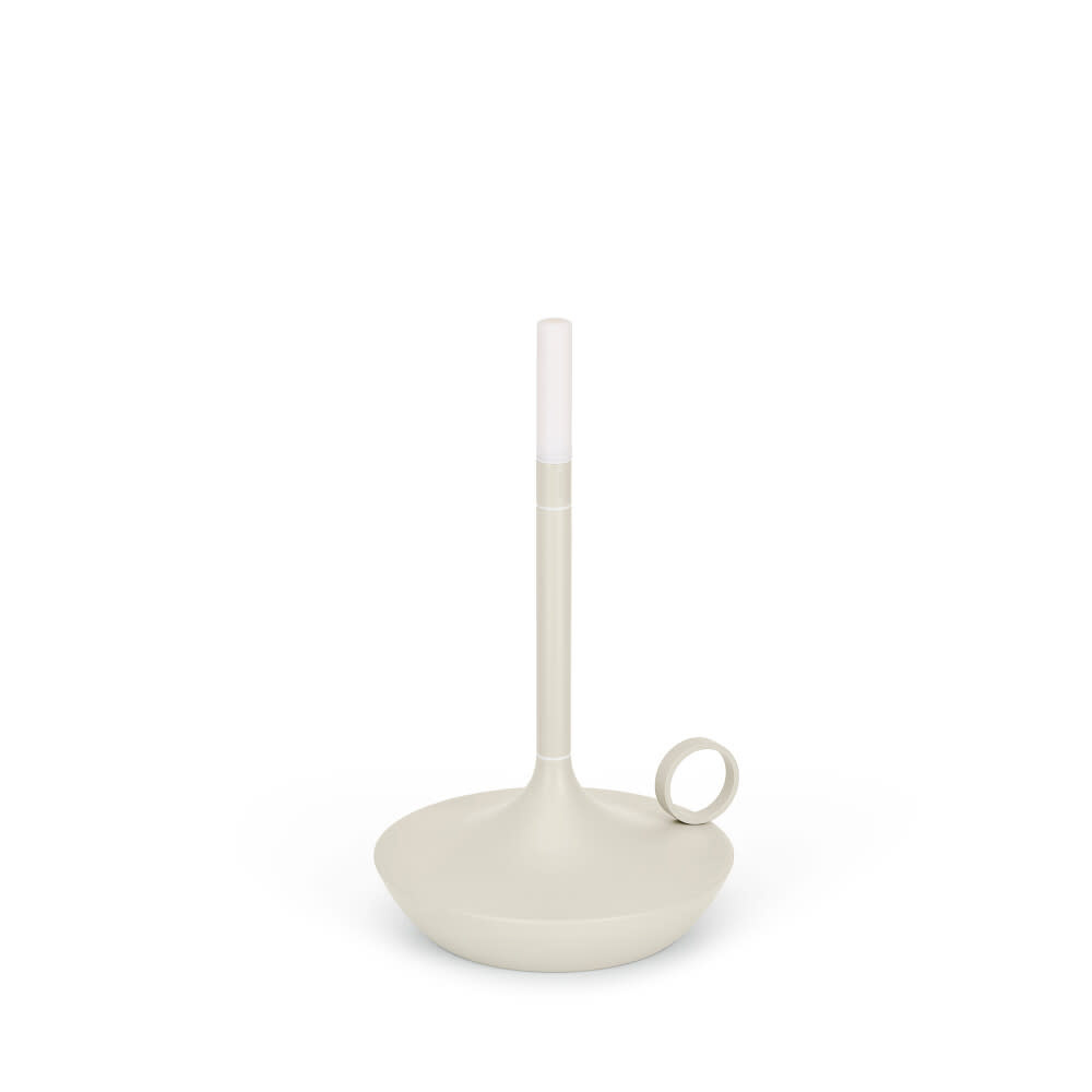 Graypants Graypants Wick Mist Gray S | Compacte draagbare design lamp met warme lichtbeleving