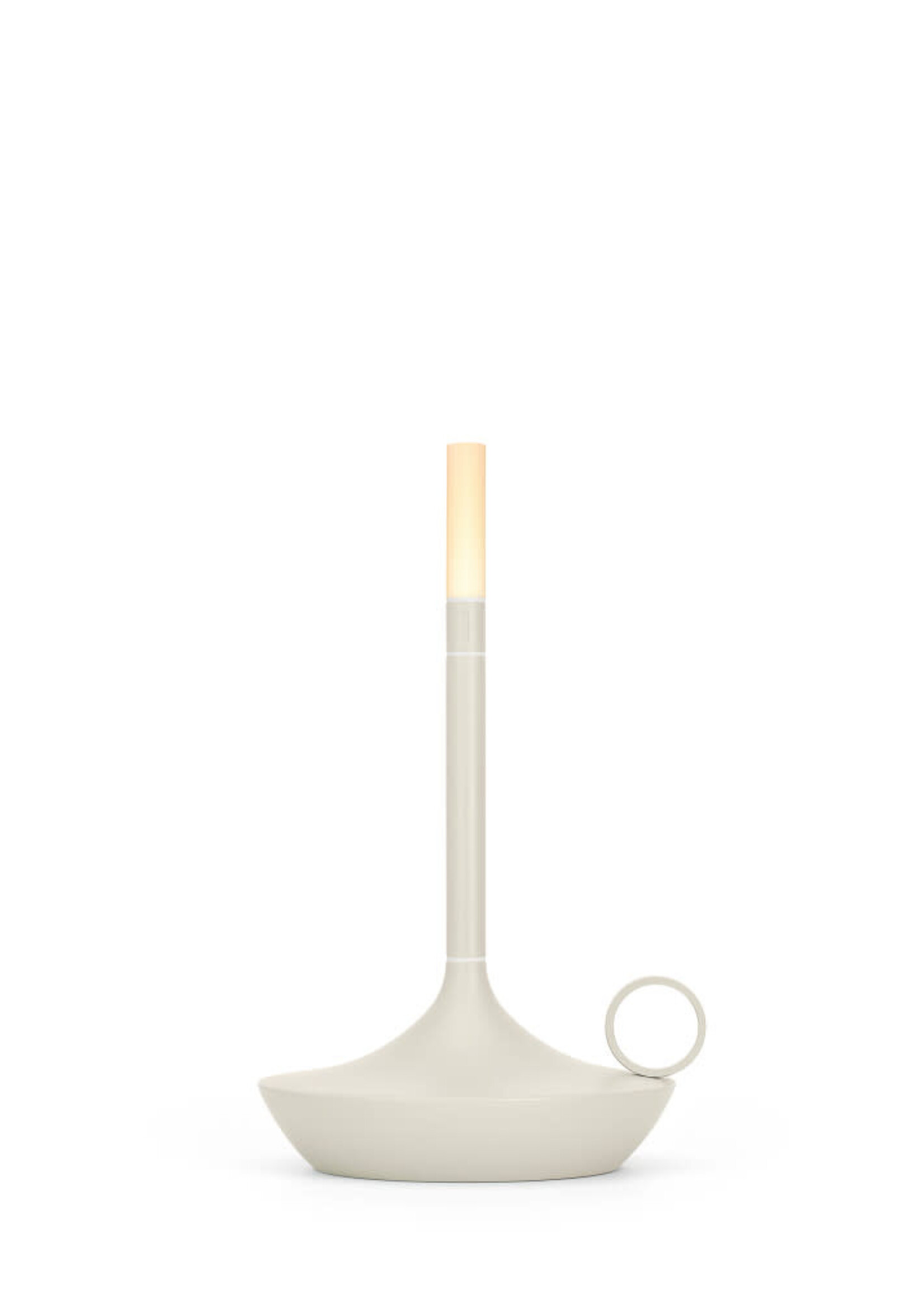 Graypants Graypants Wick Mist Gray S | Compacte draagbare design lamp met warme lichtbeleving
