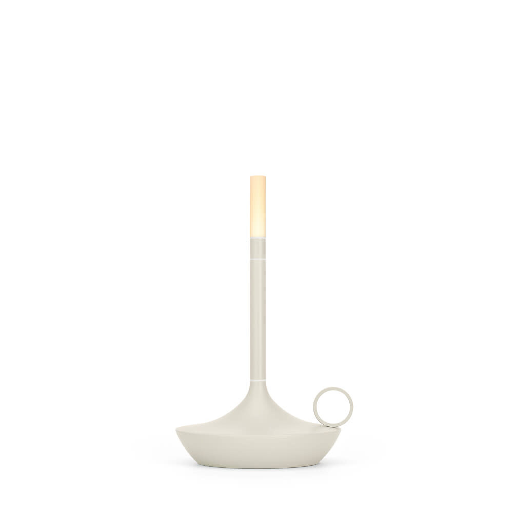 Graypants Graypants Wick Mist Gray S | Compacte draagbare design lamp met warme lichtbeleving