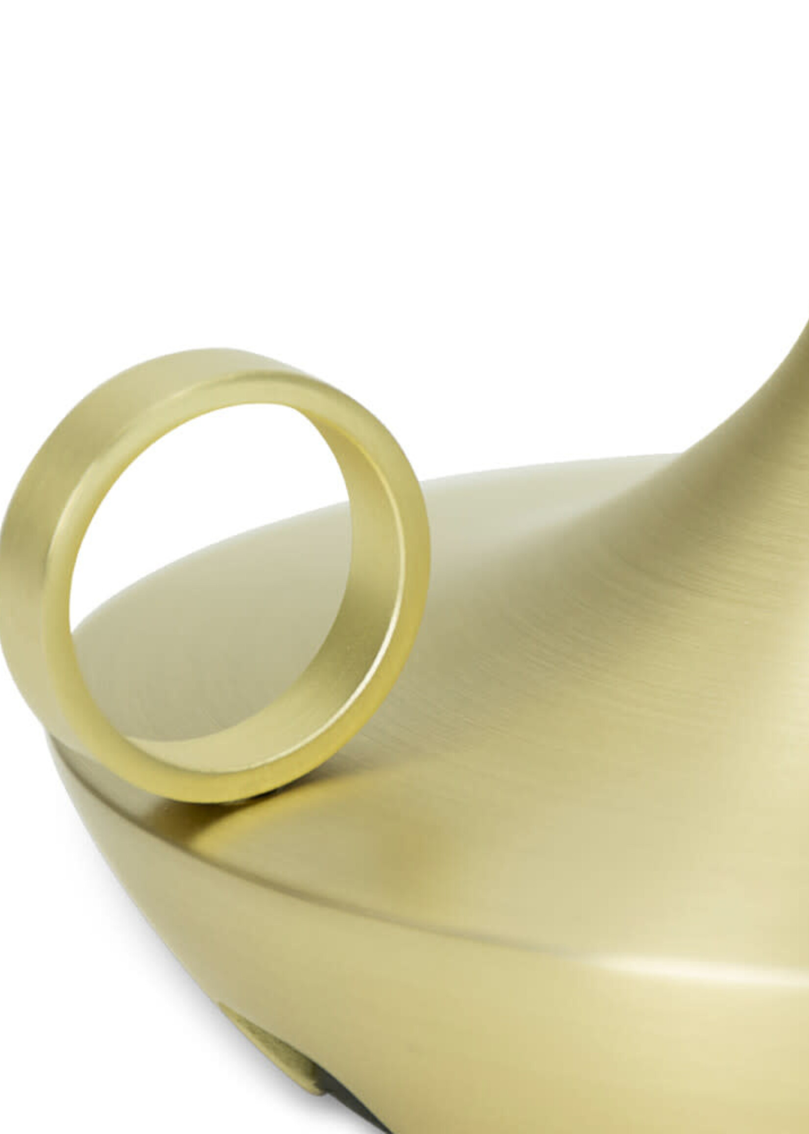 Graypants Graypants Wick Brass | Draagbare design lamp met warme lichtbeleving en verfijnde messing afwerking