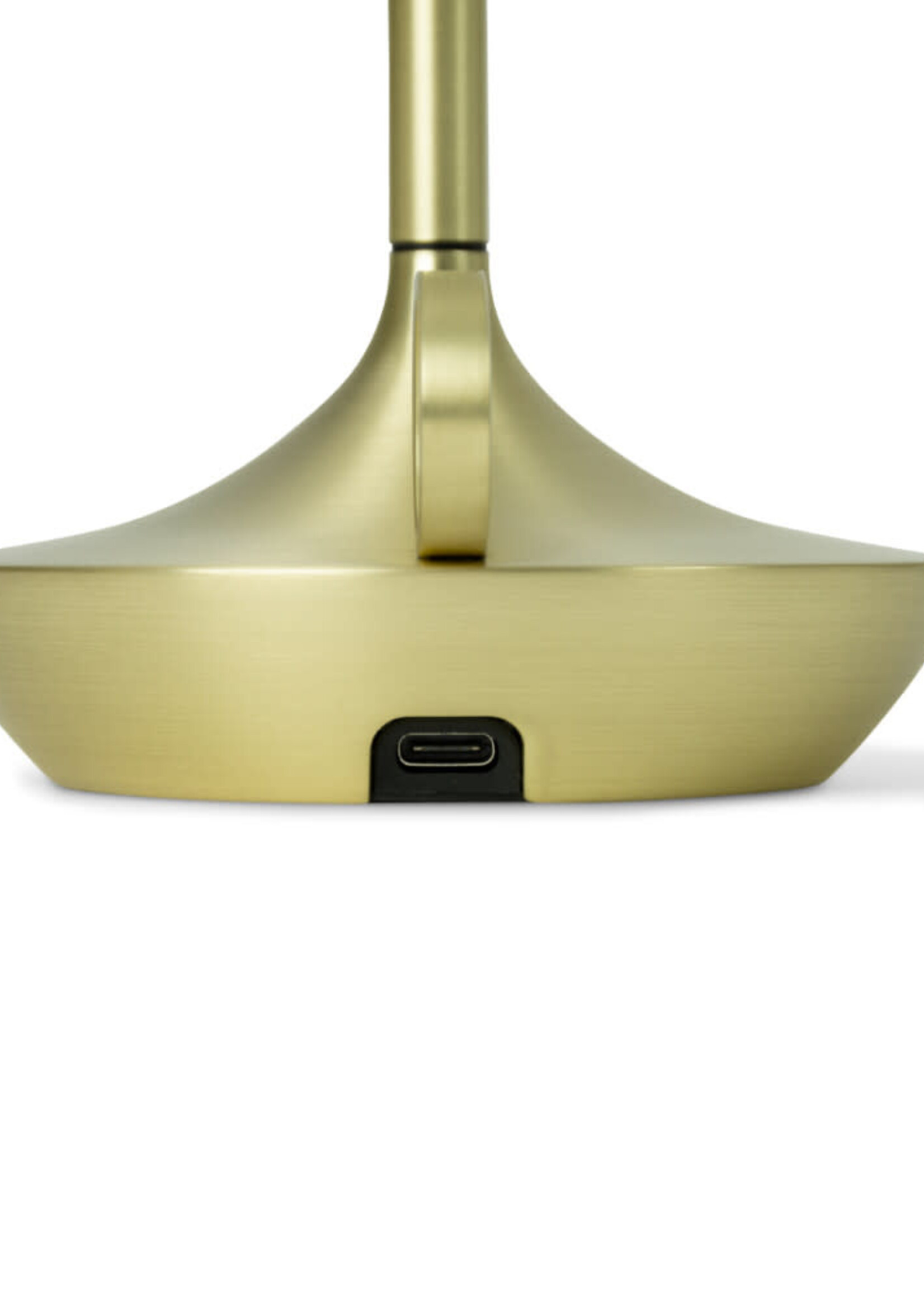 Graypants Graypants Wick Brass S | Compacte design lamp met warme lichtbeleving en messing afwerking