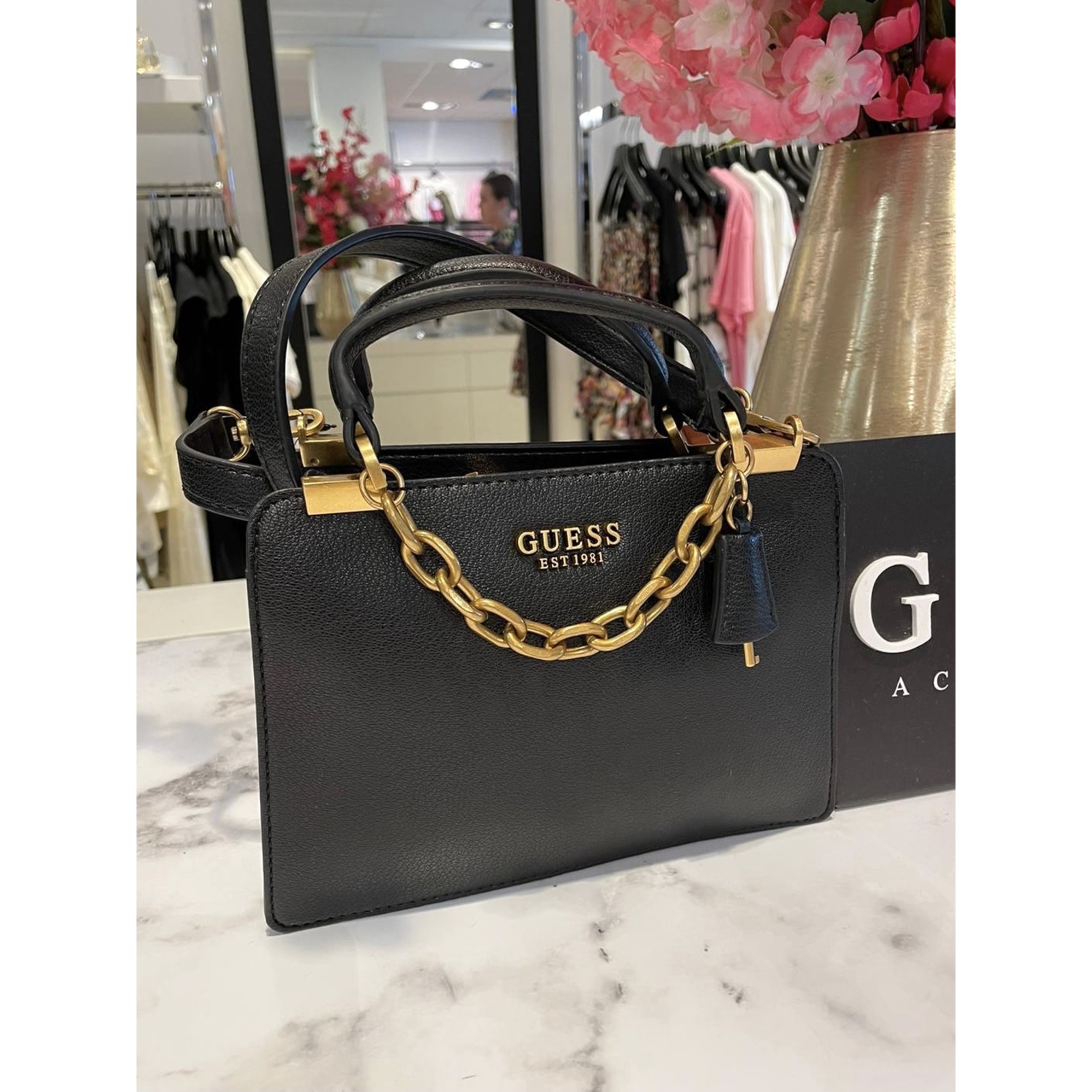 Guess Bag Kristle Small Black Guess