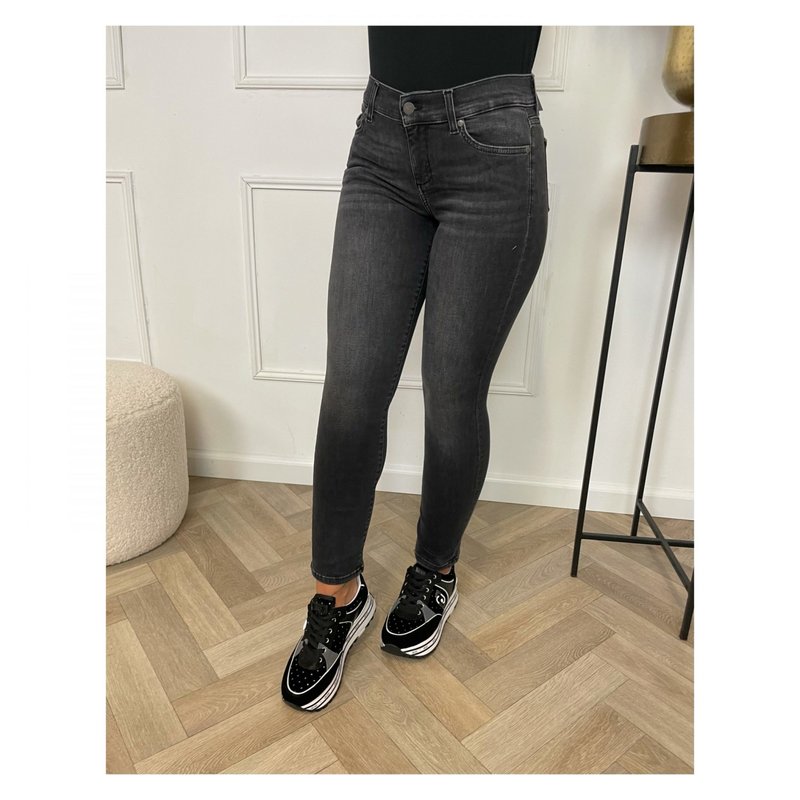 Jeans Slim Ankle Dark Grey Liu-Jo 1033