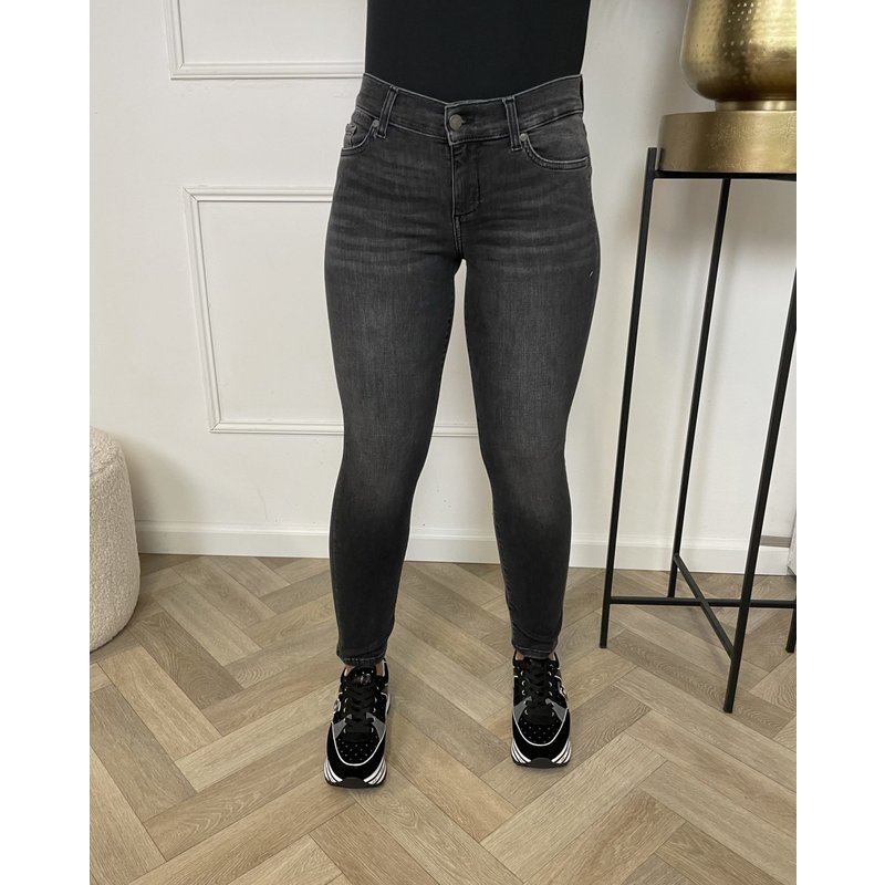 Jeans Slim Ankle Dark Grey Liu-Jo 1033