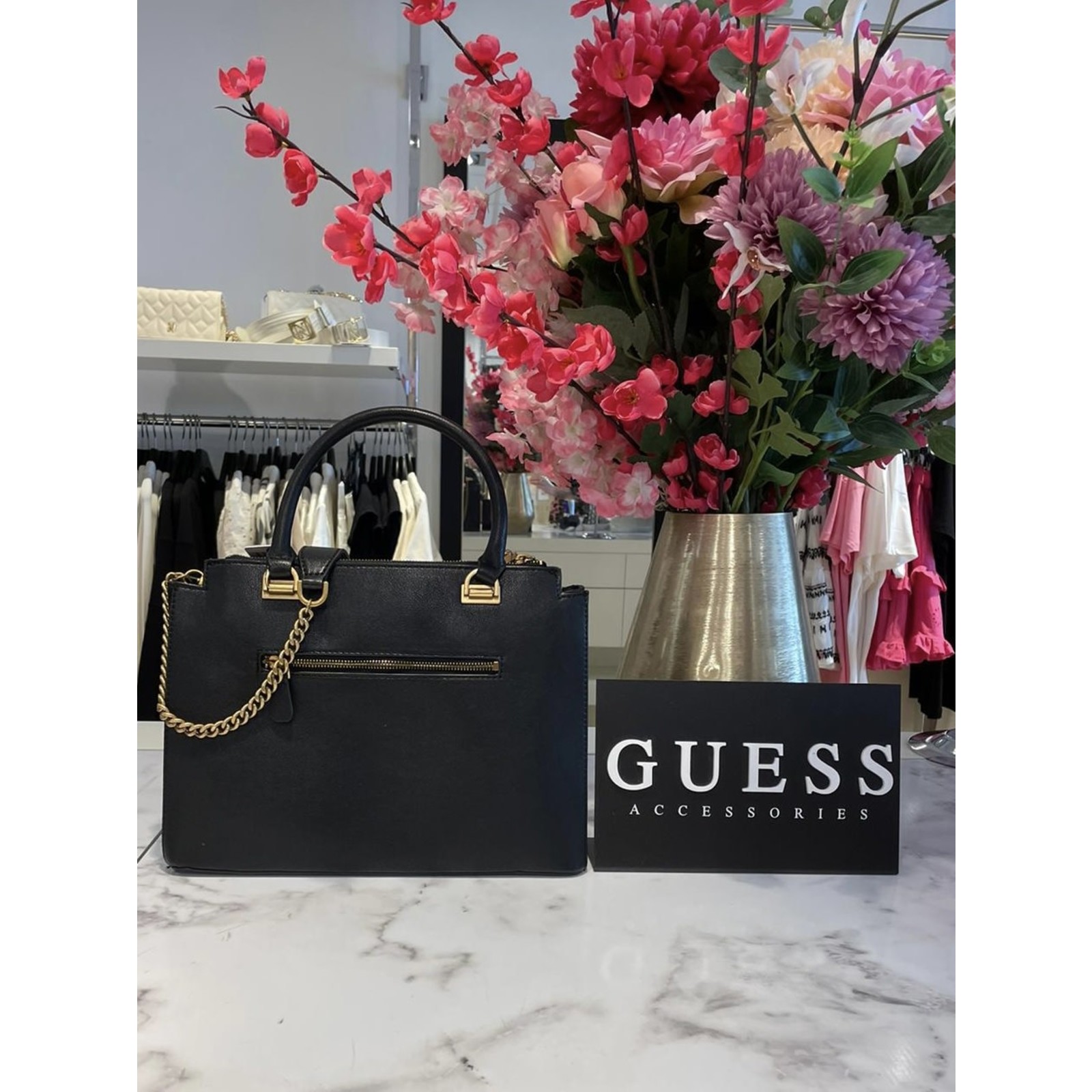 Guess Bag Centre Stage Big Black Guess