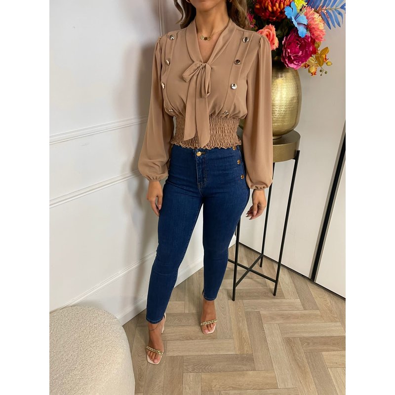 Blouse Zilla Taupe