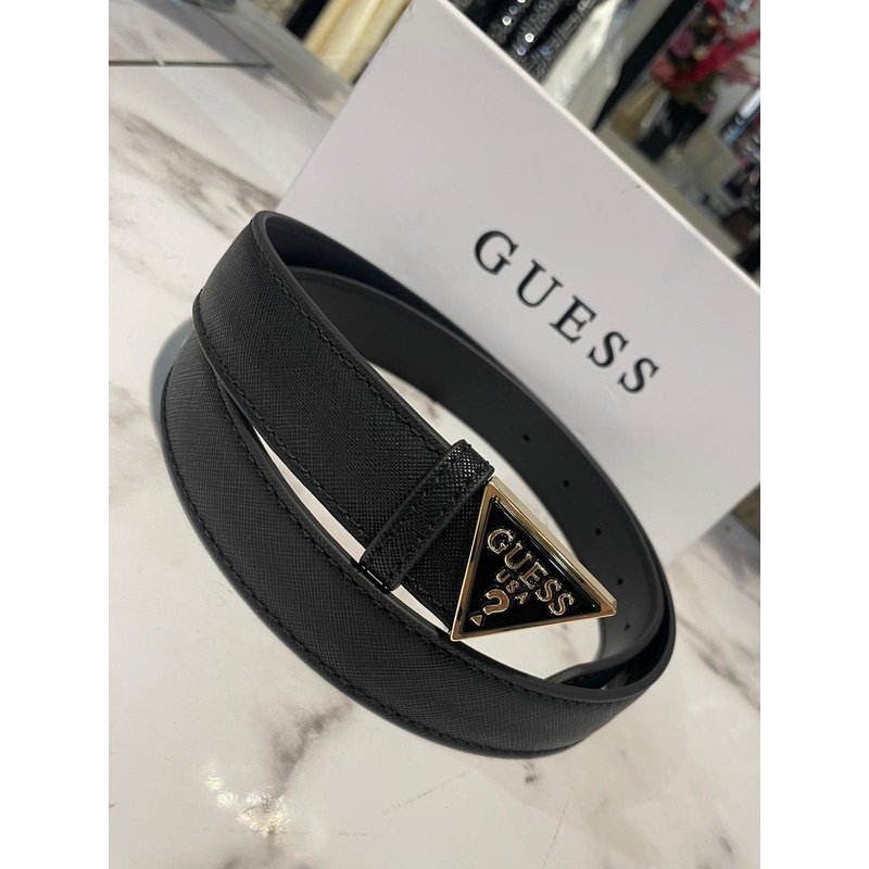 Belt Logo  triangel Black Guess