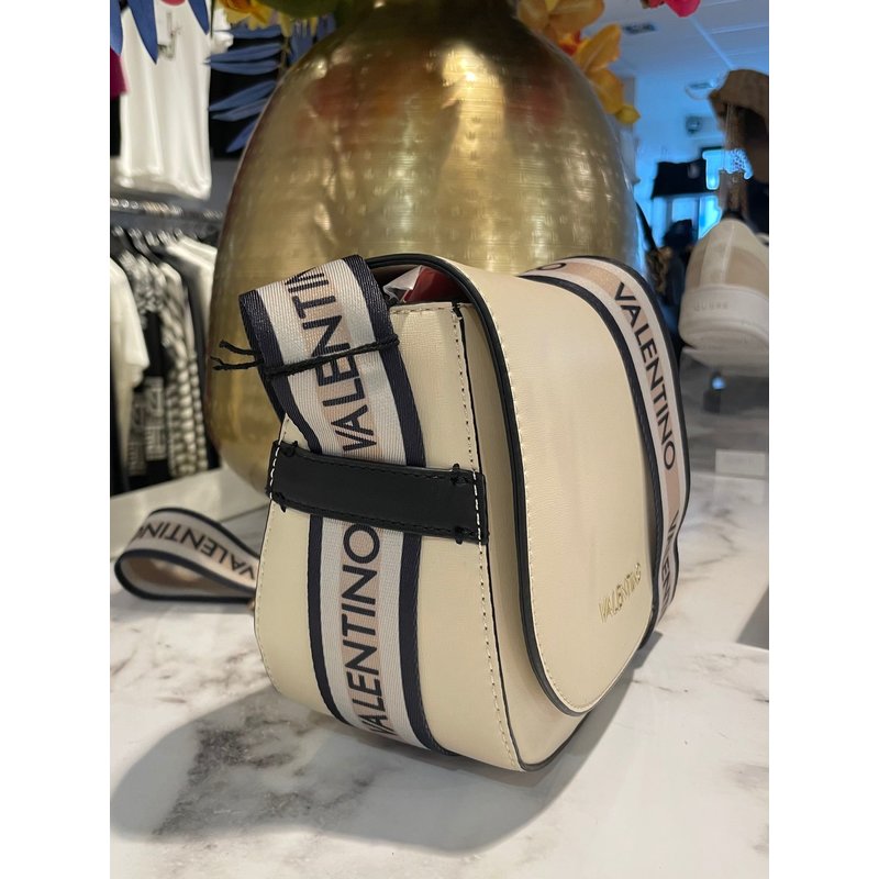 Bag Cous Satchel Ecru/Black Valentino