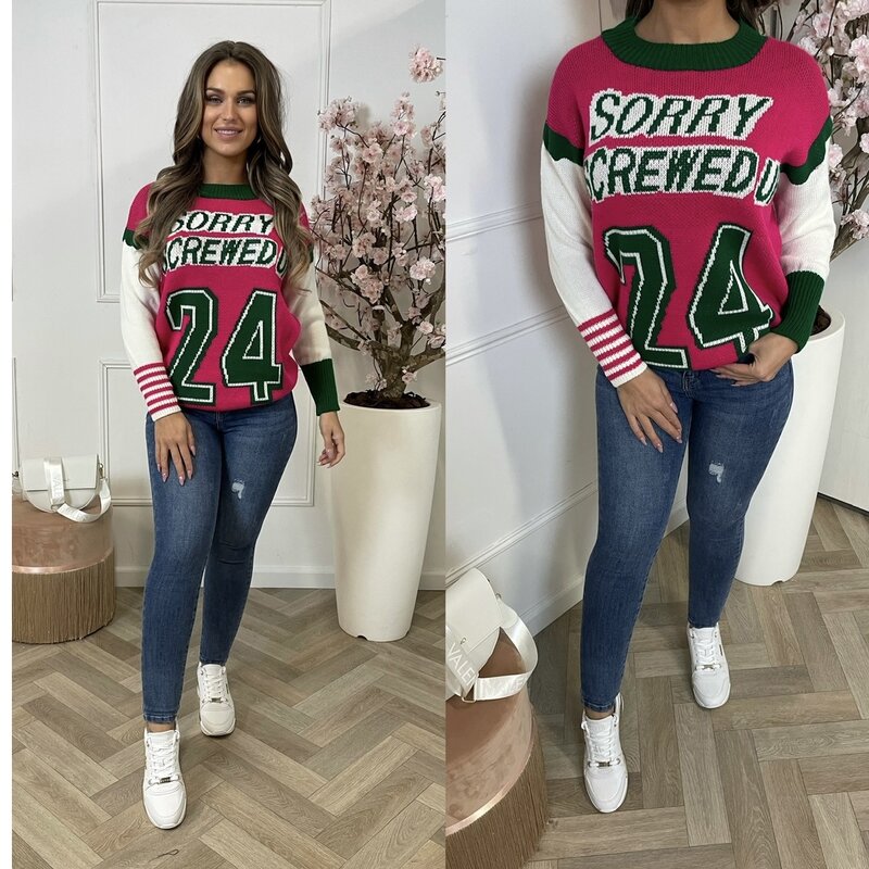 sweater sorry green