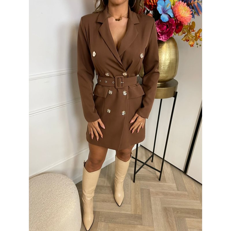 Blazer Dress Choco
