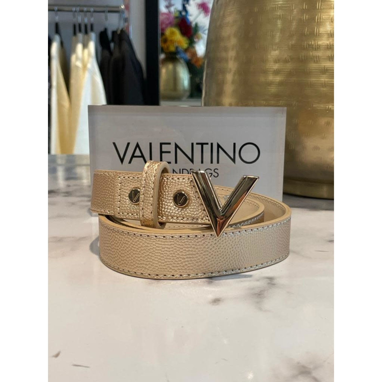 Valentino Bags Belt Divina Gold Valentino