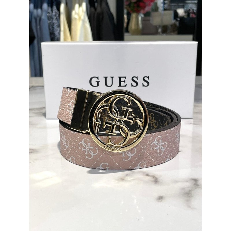 Belt Logo Black Guess