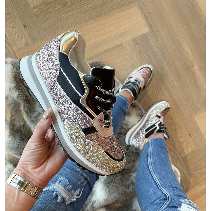 Sneakers ultra glitter purple RQ23