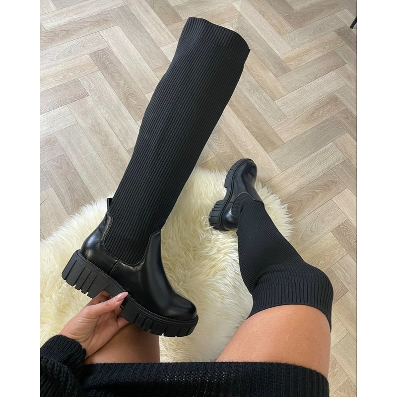 Boots Sammy Black DES919