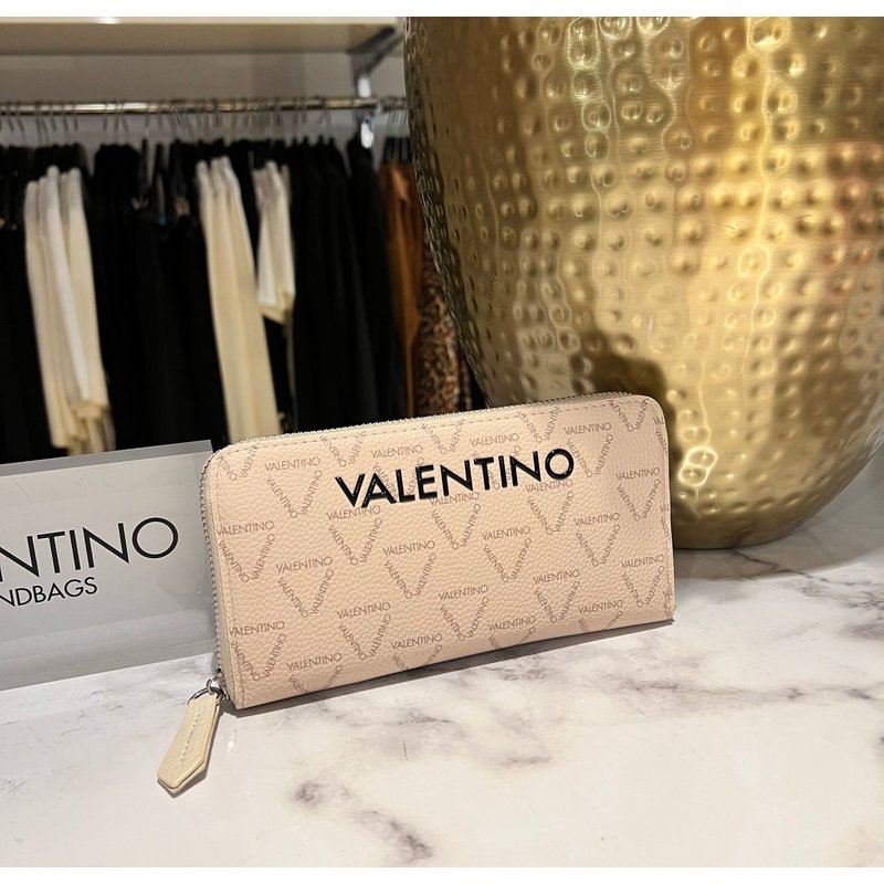 Portemonnee Jelly Zip Around Off White /Multi Valentino