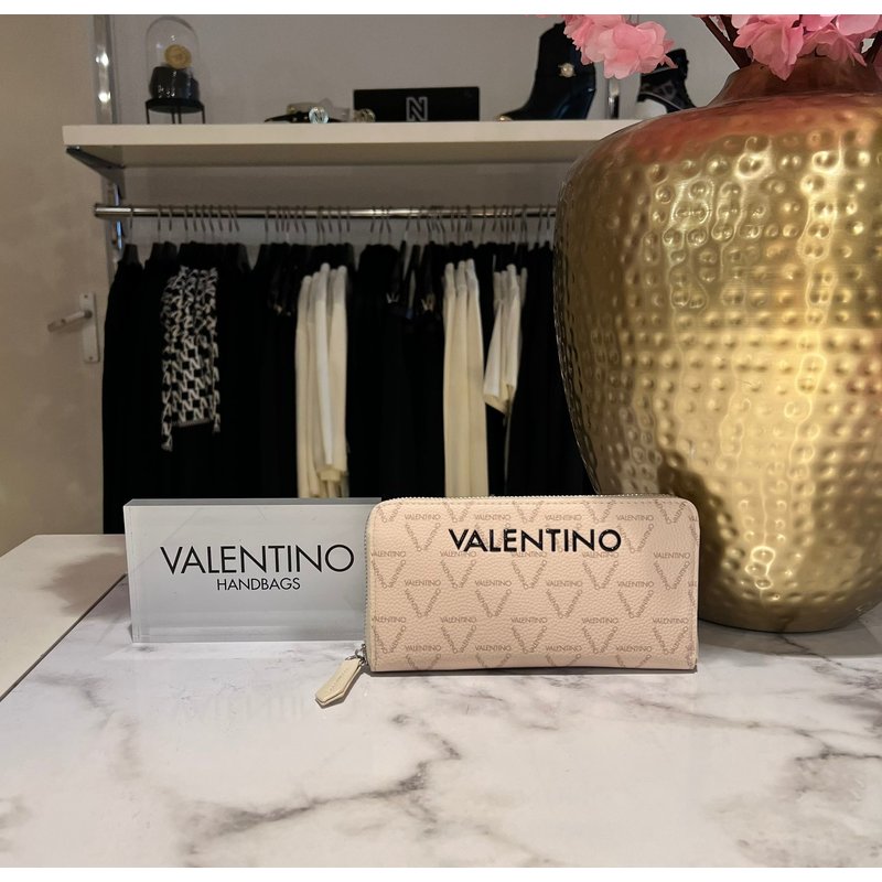 Portemonnee Jelly Zip Around Off White /Multi Valentino