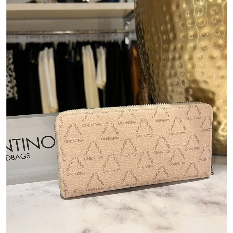Portemonnee Jelly Zip Around Off White /Multi Valentino