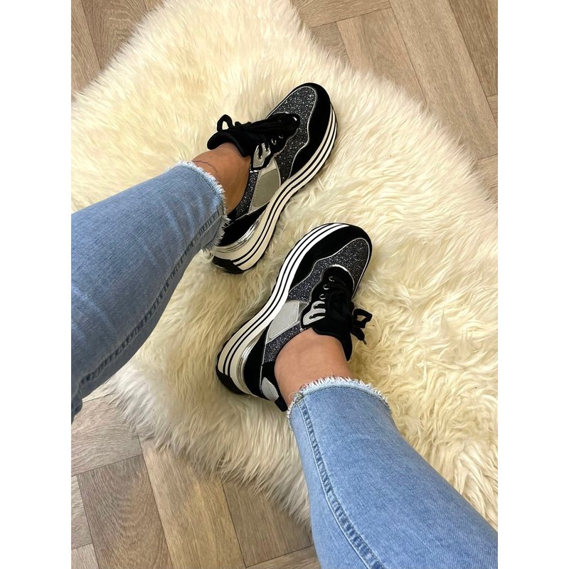 Sneaker Jo Black HQ296 (WEB ONLY)